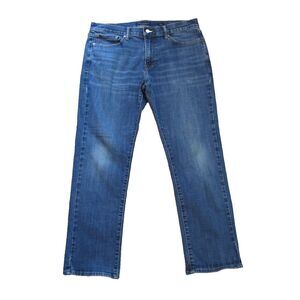 Lucky Brand 410 Athletic Slim Jeans Men's 34x29‎ (34x30 Tag) Blue Denim